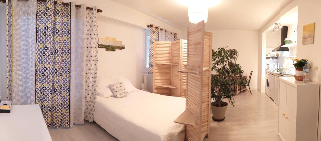 Grand Studio, Super Equipe, 2 Pas Du Centre-Ville "Clos-Du-Boulanger" - Parking Prive 蒙贝利亚尔 外观 照片